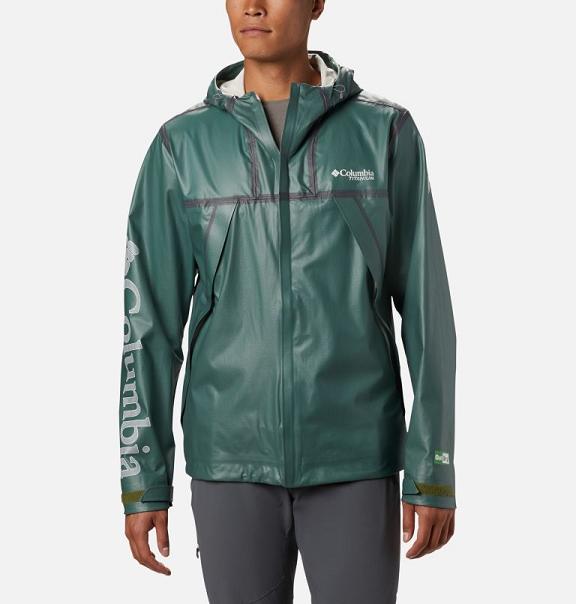 Columbia OutDry Ex Softshell Jacket Green For Men's NZ52893 New Zealand